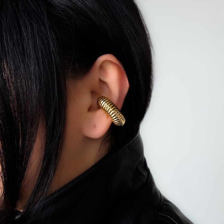 18K Gold Plated Ear Cuff