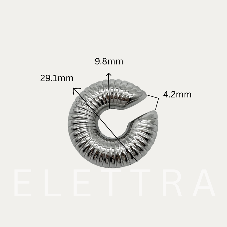 Silver Ear Cuff