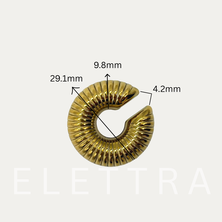 18K Gold Plated Ear Cuff