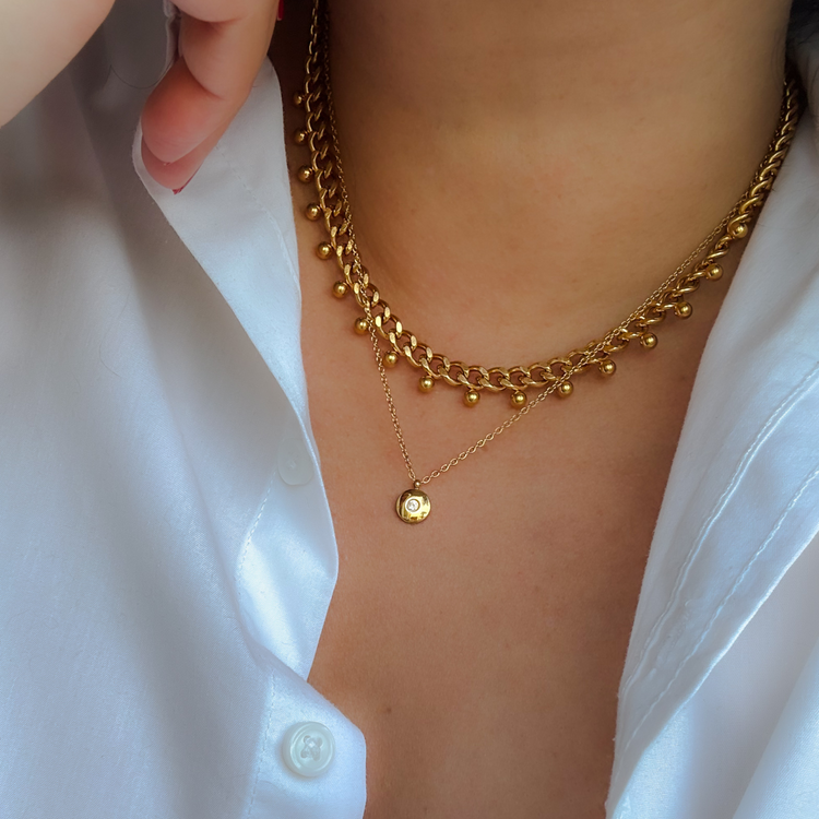 Dainty Minimal Gold Necklace