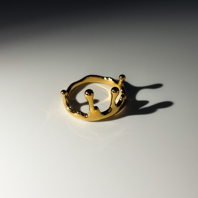 Gold Drip Ring