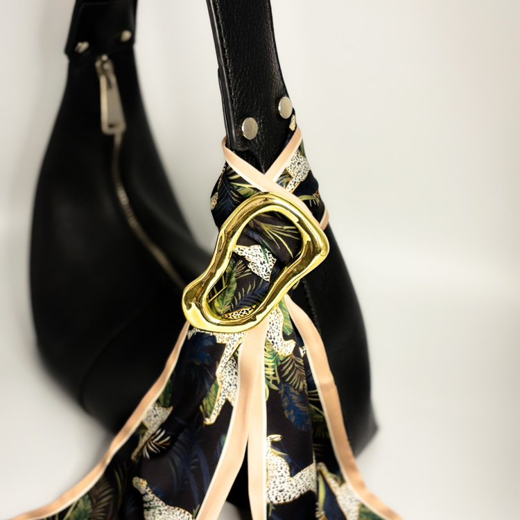 Abstract Gold Brooch Pin