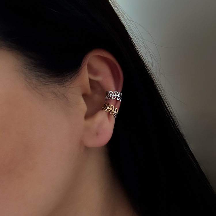 Gold Leaf Ear Cuff