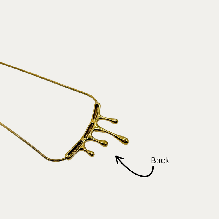 Gold Drip Necklace
