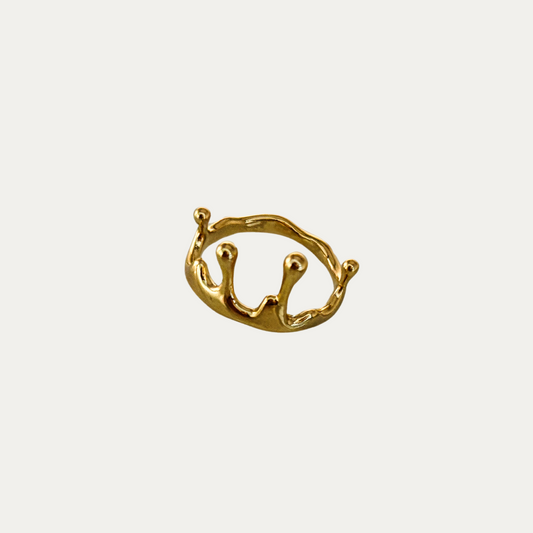 Gold Drip Ring