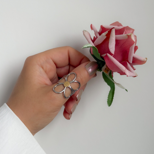 Large Daisy Ring