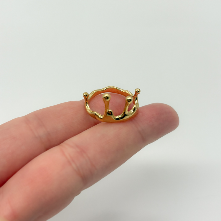 Gold Drip Ring