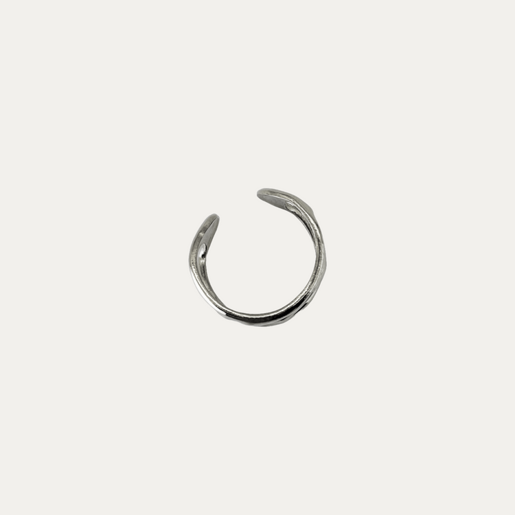 Silver Wave Ring